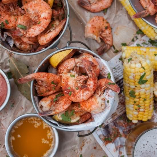 Classic Peel and Eat Shrimp - Recipe photo by Craft Beering