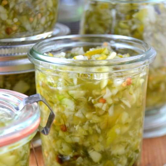 Homemade Relish - Recipe photo by theviewfromgreatisland
