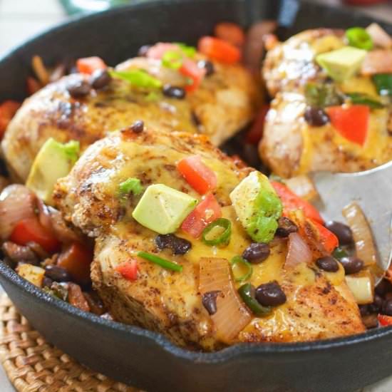 Tex Mex Chicken Skillet - Recipe photo by laughingspatula.com