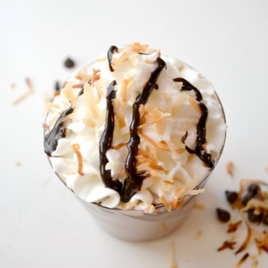 Iced Coconut Mocha - Recipe photo by oneartsymama