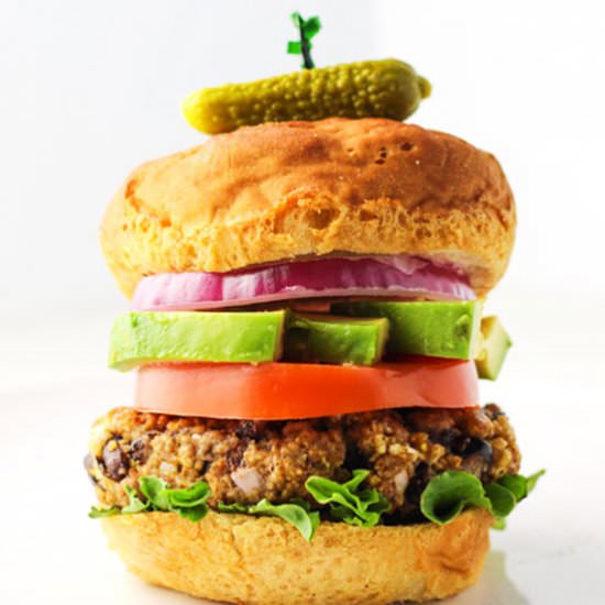 Black Bean Burgers - Recipe photo by Tastefulventure