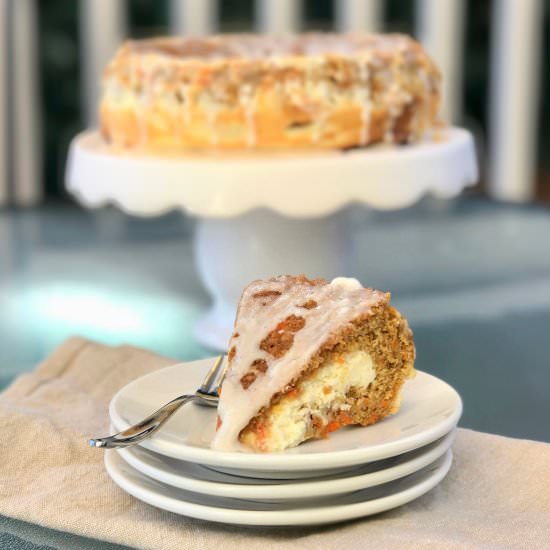 Carrot Cake Cheesecake - Recipe photo by rumblyinmytumbly