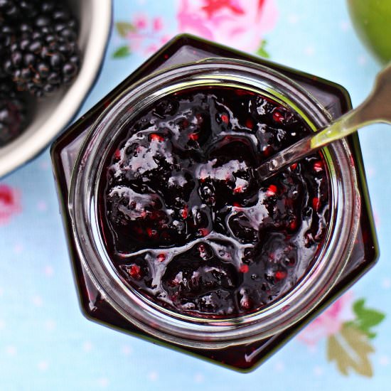 Easy Blackberry & Apple Jam - Recipe photo by Fab Food 4 All