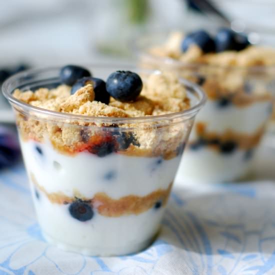 Summer Berry Parfaits - Recipe photo by dragonflyhomerecipes
