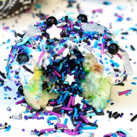 Cosmic Cupcakes - Recipe photo by thebakermama