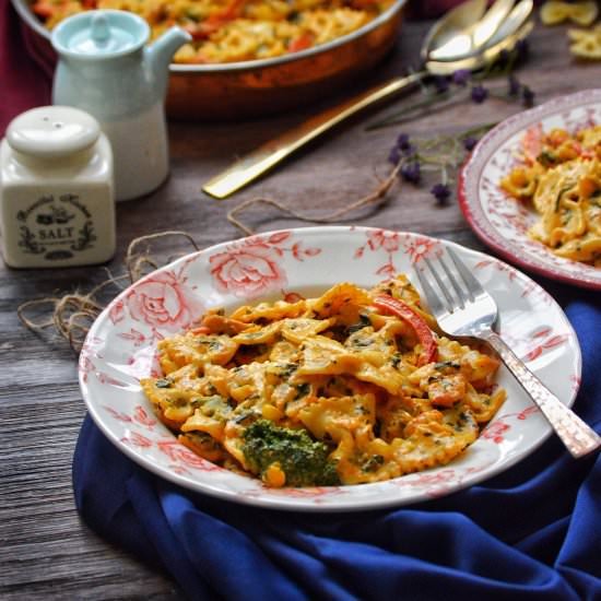 Chicken Pasta in Cream Sauce - Recipe photo by Savory and Sweet Food
