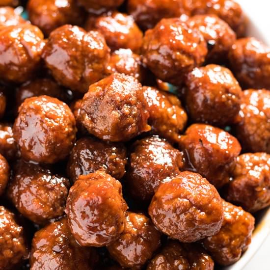 Grape Jelly Meatballs - Recipe photo by TheSaltyMarshmallow