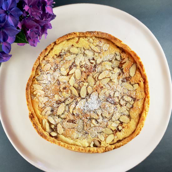 Cherry Bakewell Tart (Mary Berry) - Recipe photo by Hummingbirdthyme