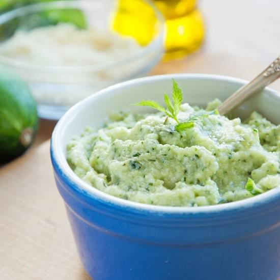 Zucchini & Mint Pesto - Recipe photo by ItalianRecipeBook