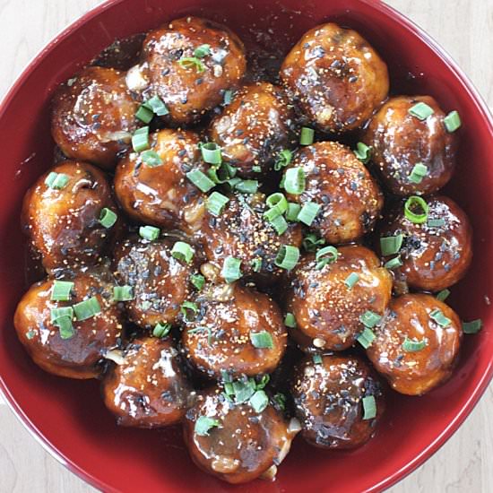 Okara Meatballs in Sweet Sour Sauce - Recipe photo by dailycookingquest