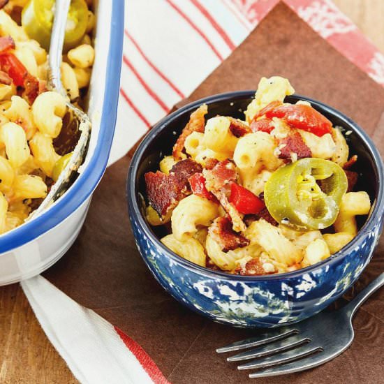 One Pot Pimento Cheese Pasta - Recipe photo by onlinepastrychef
