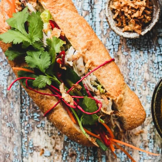 Vitenamese Salad Rolls – Bánh Mì - Recipe photo by WholesomeCook