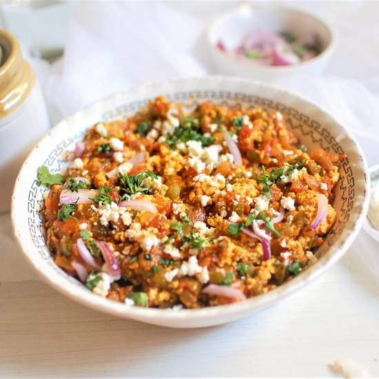 Dry Paneer Burji - Recipe photo by hetalkamdar