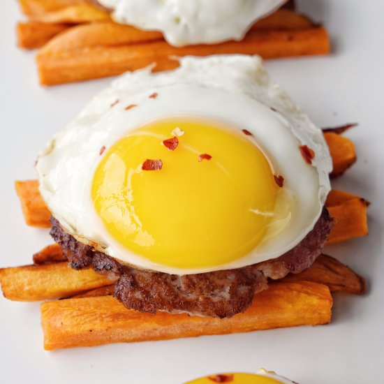 Sweet Potato Breakfast Stacks - Recipe photo by personallypaleo