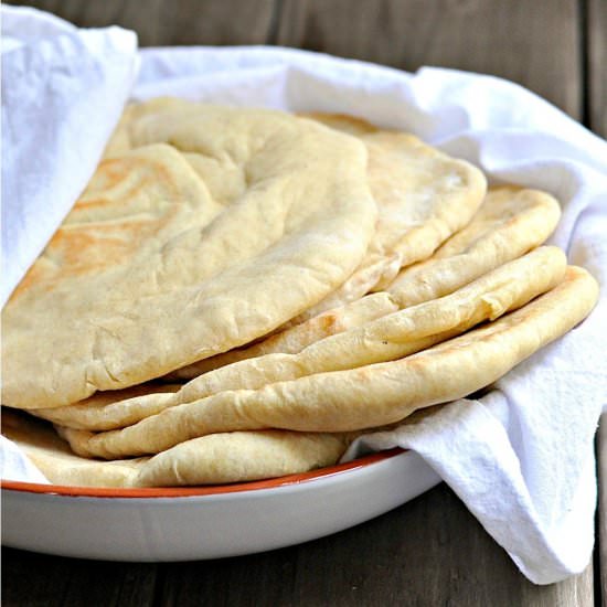 Pita Bread - Recipe photo by PinchandSwirl