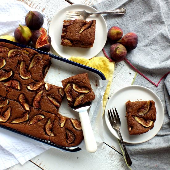 Tamarind Fig Cake Bars - Recipe photo by davebakes