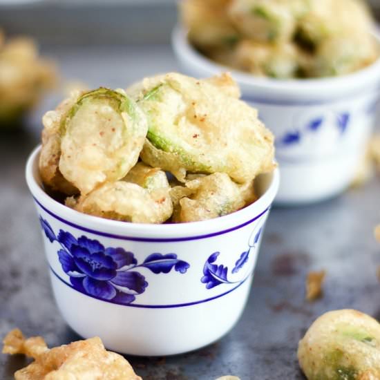 Tempura Brussels Sprouts - Recipe photo by 918plate