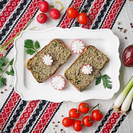 Lamb Terrine with Wild Garlic - Recipe photo by lacuisinedesimona
