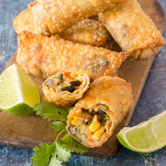Southwest Egg Rolls - Recipe photo by muttandchops
