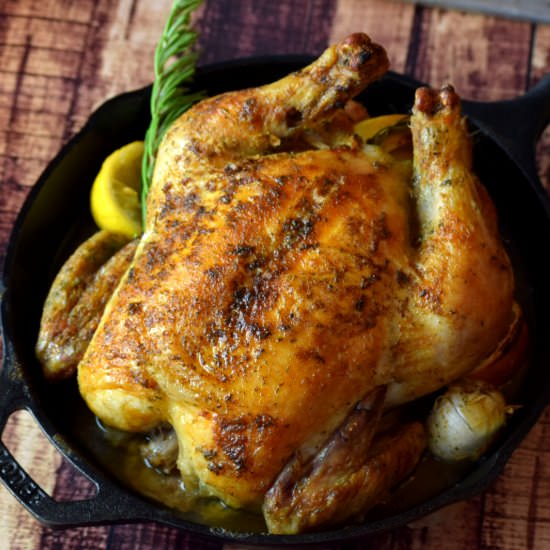 Classic Roasted Chicken - Recipe photo by DeliciousbyDesign