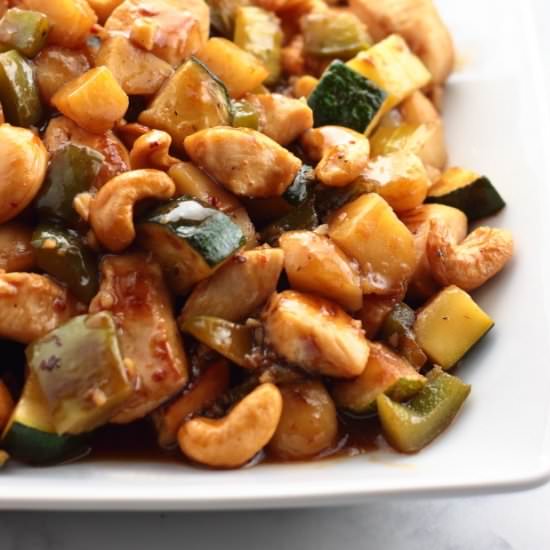 Better Than Takeout Cashew Chicken - Recipe photo by Chef in the Burbs