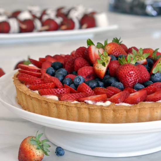 Fruit Tart - Recipe photo by Cooking With Manuela