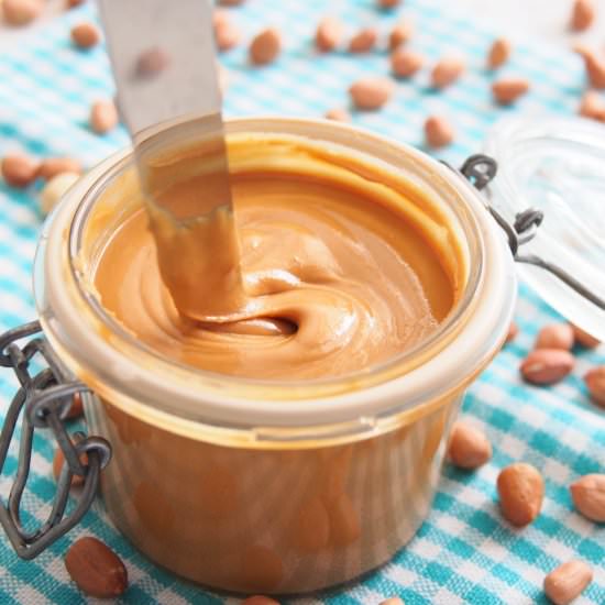 Homemade Peanut Butter - Recipe photo by Bake With Paws