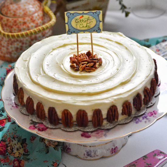 Perfect Carrot Cake - Recipe photo by Savory and Sweet Food