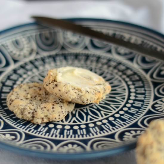 Coconut Flour Chia Biscuits - Recipe photo by anthonysgoods
