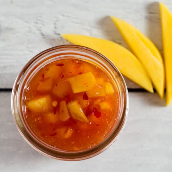 Sweet Mango Chili Sauce - Recipe photo by TheRedheadBaker