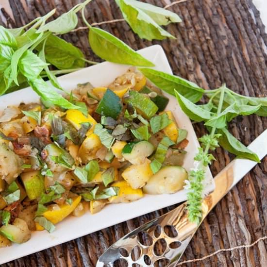 Sauteed Zucchini and Yellow Squash - Recipe photo by Food Done Light