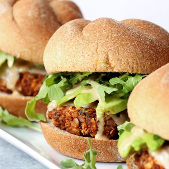 Powerhouse Protein Veggie Burgers - Recipe photo by simplysissom