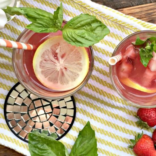 Gender Reveal Mocktails - Recipe photo by Thejollyhostess