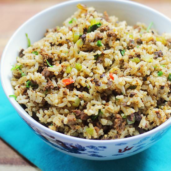 Cajun Dirty Rice - Recipe photo by tastesspicy