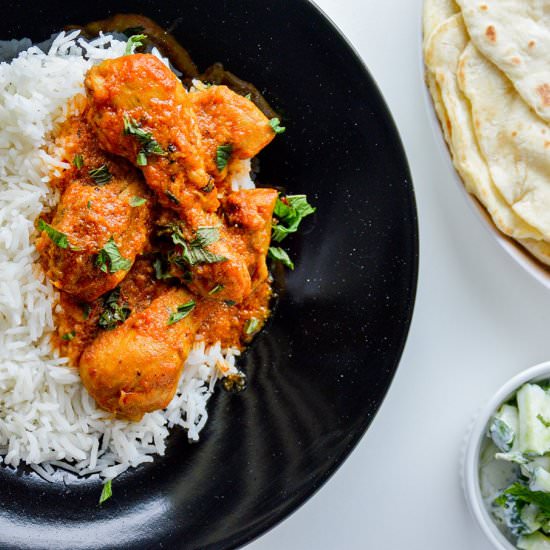 South Indian Chicken Curry - Recipe photo by meyerfoodblog