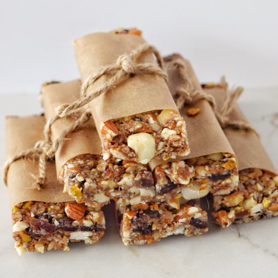 Best Ever Grain Free Granola Bars - Recipe photo by personallypaleo