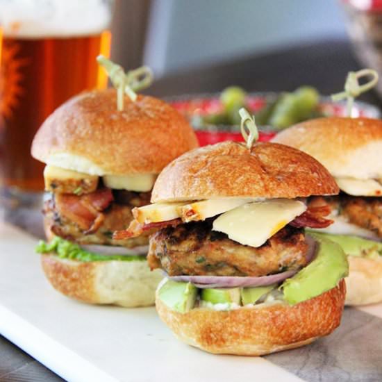 Chipotle Chicken Sliders - Recipe photo by sumptuousliving