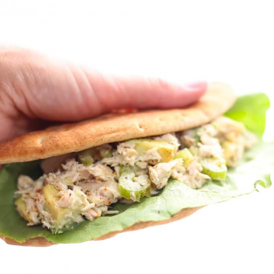 Tuna Salad and Avocado Pita Pockets - Recipe photo by 3ScoopsofSugar