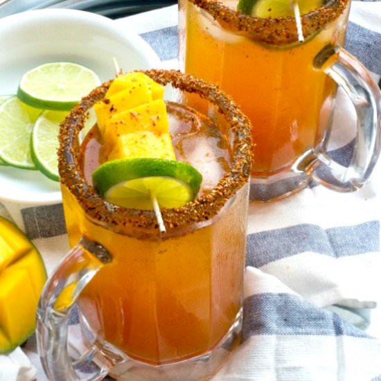 Spicy Mango Michelada - Recipe photo by SmartLittleCookie