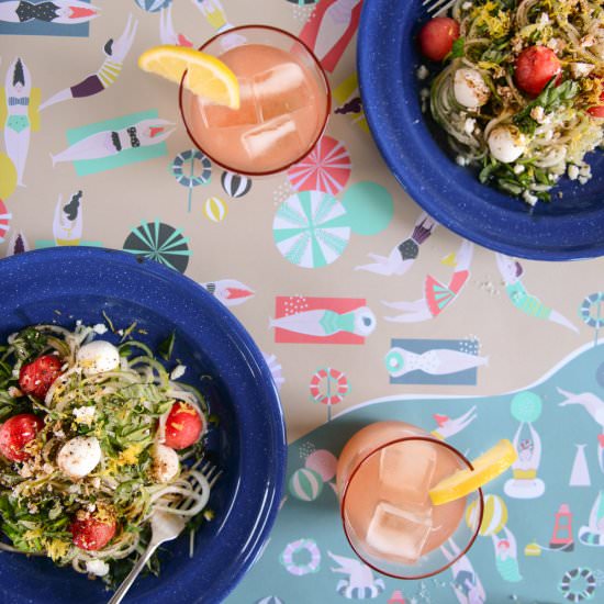 Cucumber Watermelon Salad - Recipe photo by With The Grains