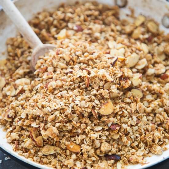 Stovetop Granola - Recipe photo by cookingforkeeps