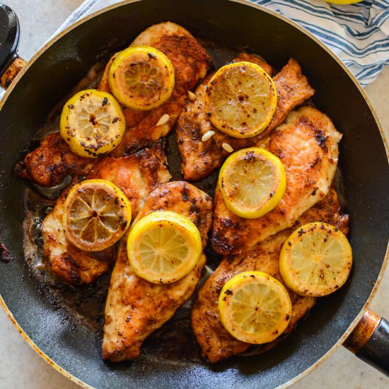 Lemon Butter Chicken Breasts - Recipe photo by thefamilypalate