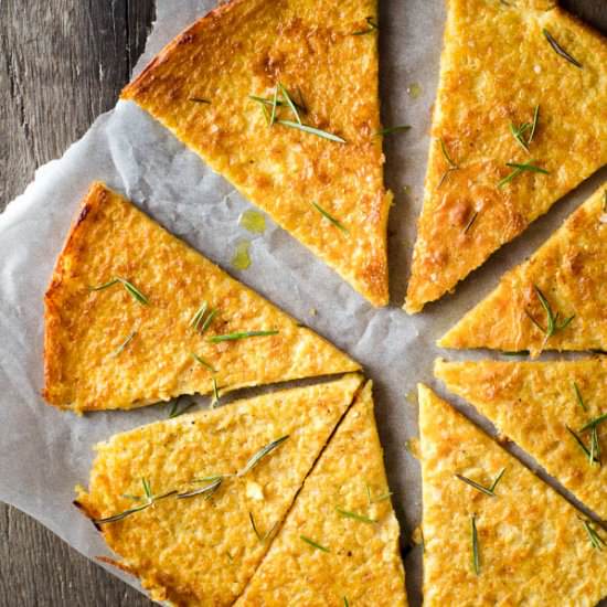 Chickpea Flatbread - Recipe photo by Inside the rustic kitchen