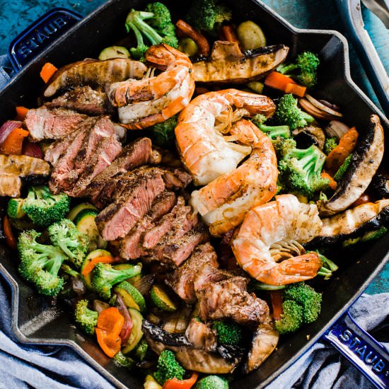 Surf And Turf Paleo Bowl - Recipe photo by dadwithapan