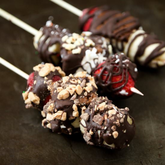 Banana Split Kabobs - Recipe photo by BusyCreatingMemories