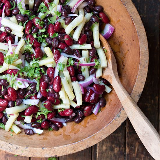 Southwest 3-Bean Salad - Recipe photo by seasonsandsuppers