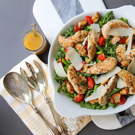 Garlic Rosemary Chicken Salad - Recipe photo by sumptuousliving