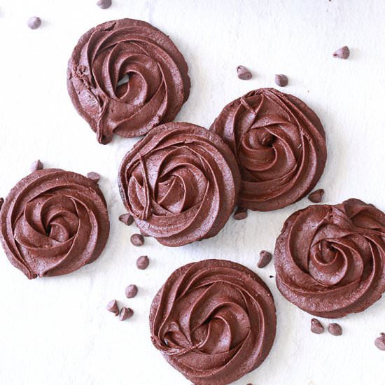 3 Ingredient Chocolate Cookies - Recipe photo by cookingcarnival