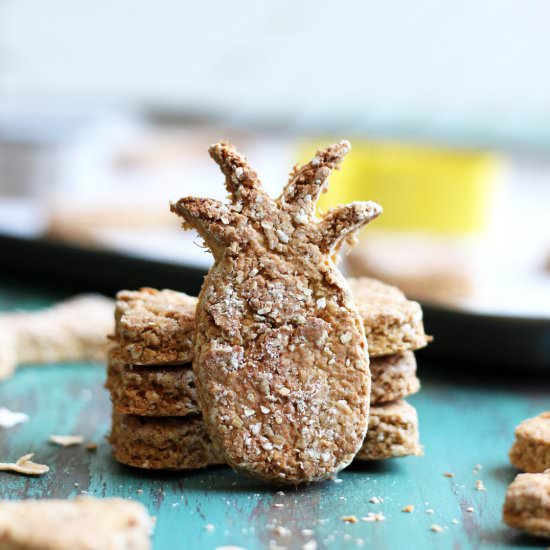 pineapple coconut dog treats - Recipe photo by Wild wild whisk