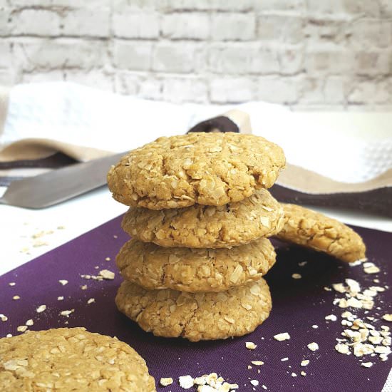 Anzac Biscuits - Recipe photo by Dice n Cook